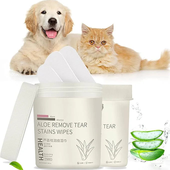 Pet Tear Stain Wipes