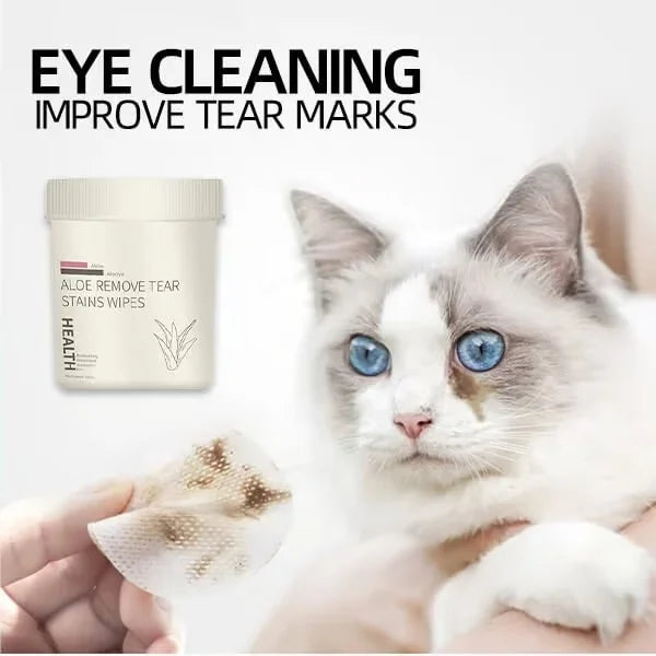 Pet Tear Stain Wipes