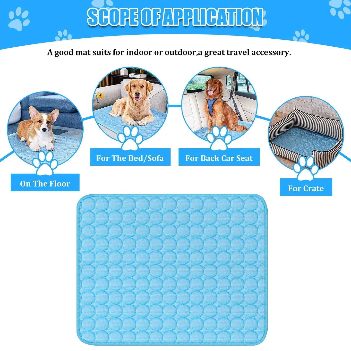 SnootPetz™ Pet Cooling mat