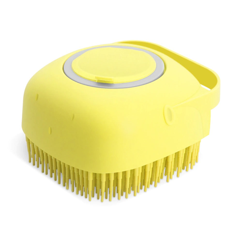 Pet grooming brush