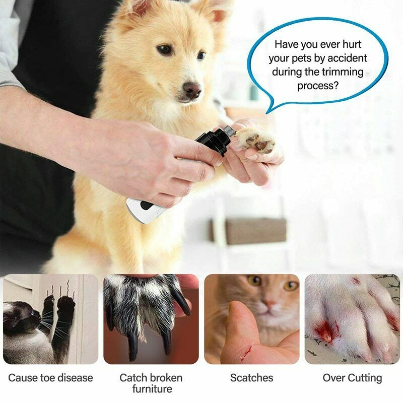 Pet grooming nail clippers