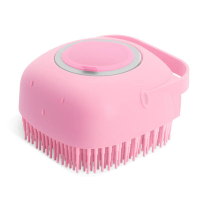 Pet grooming brush