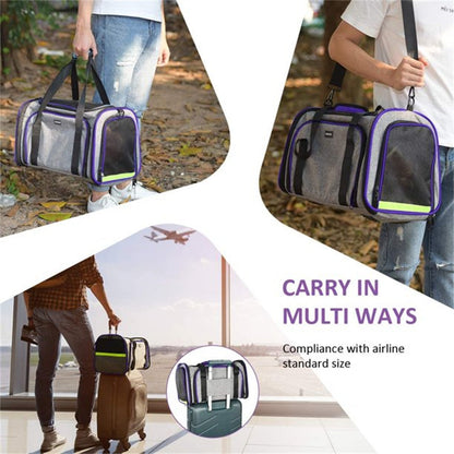 Airline approved pet travel bag