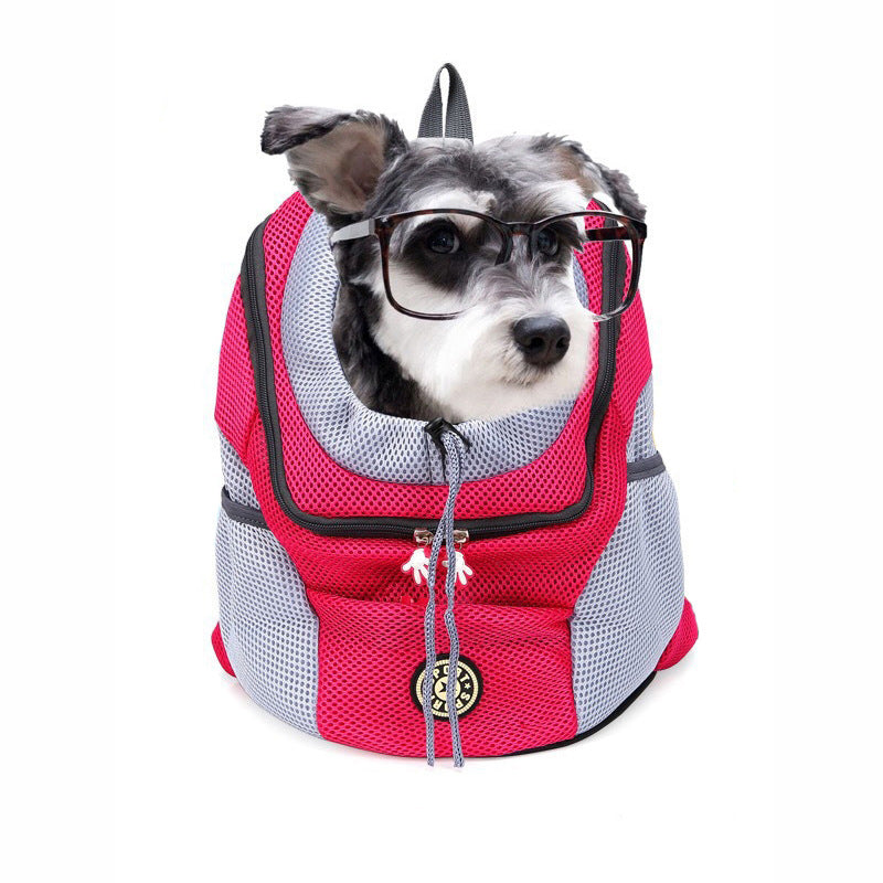 Dog carrier backpack