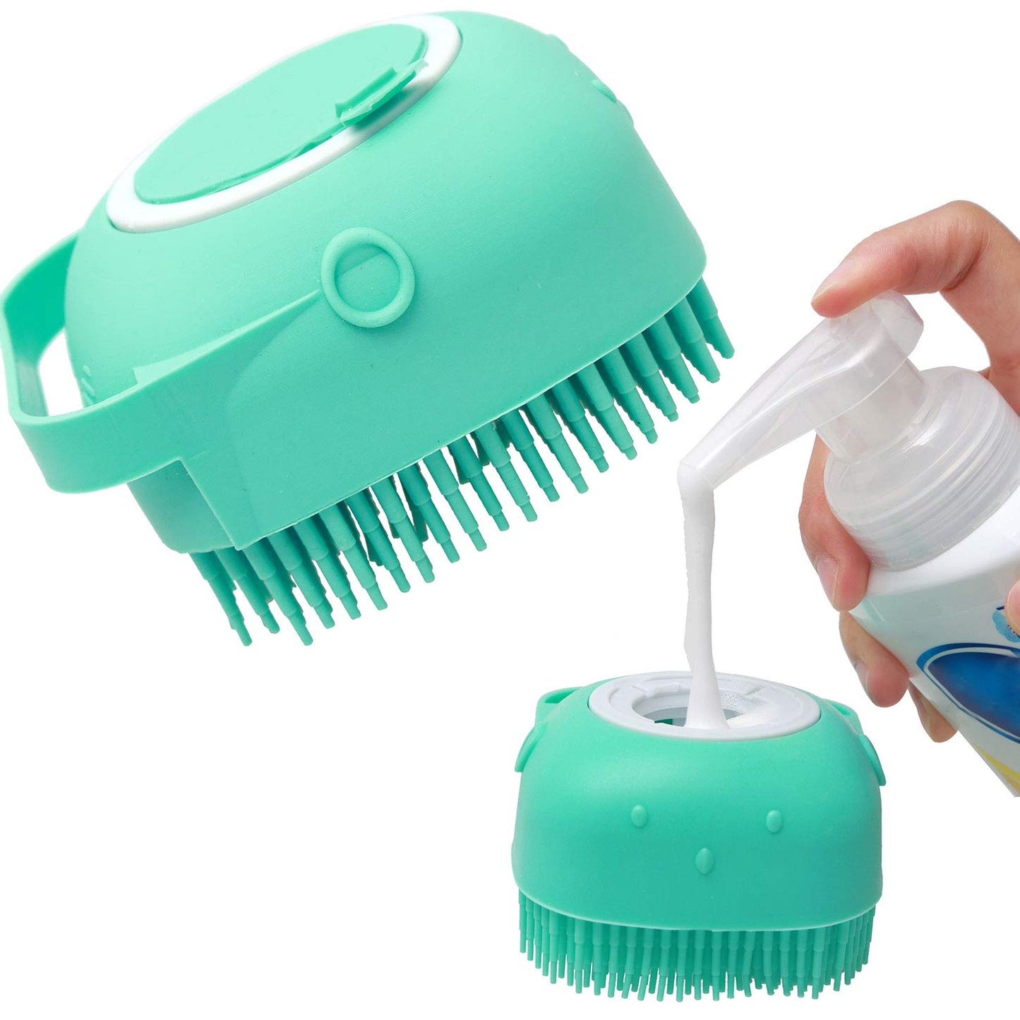 Pet grooming brush