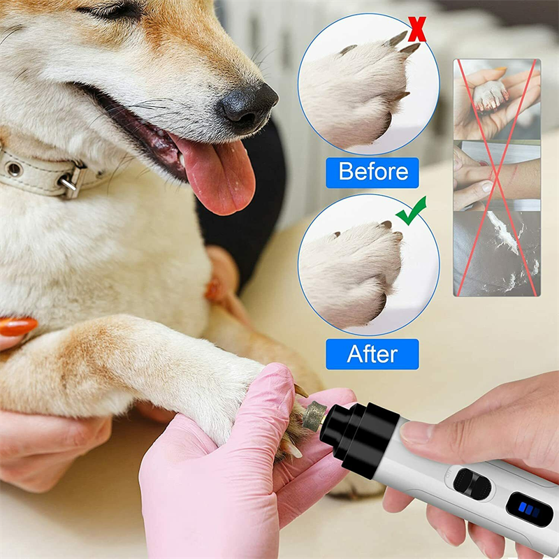 Pet grooming nail clippers