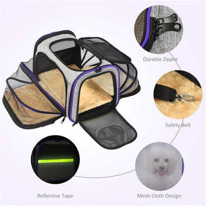 Airline approved pet travel bag