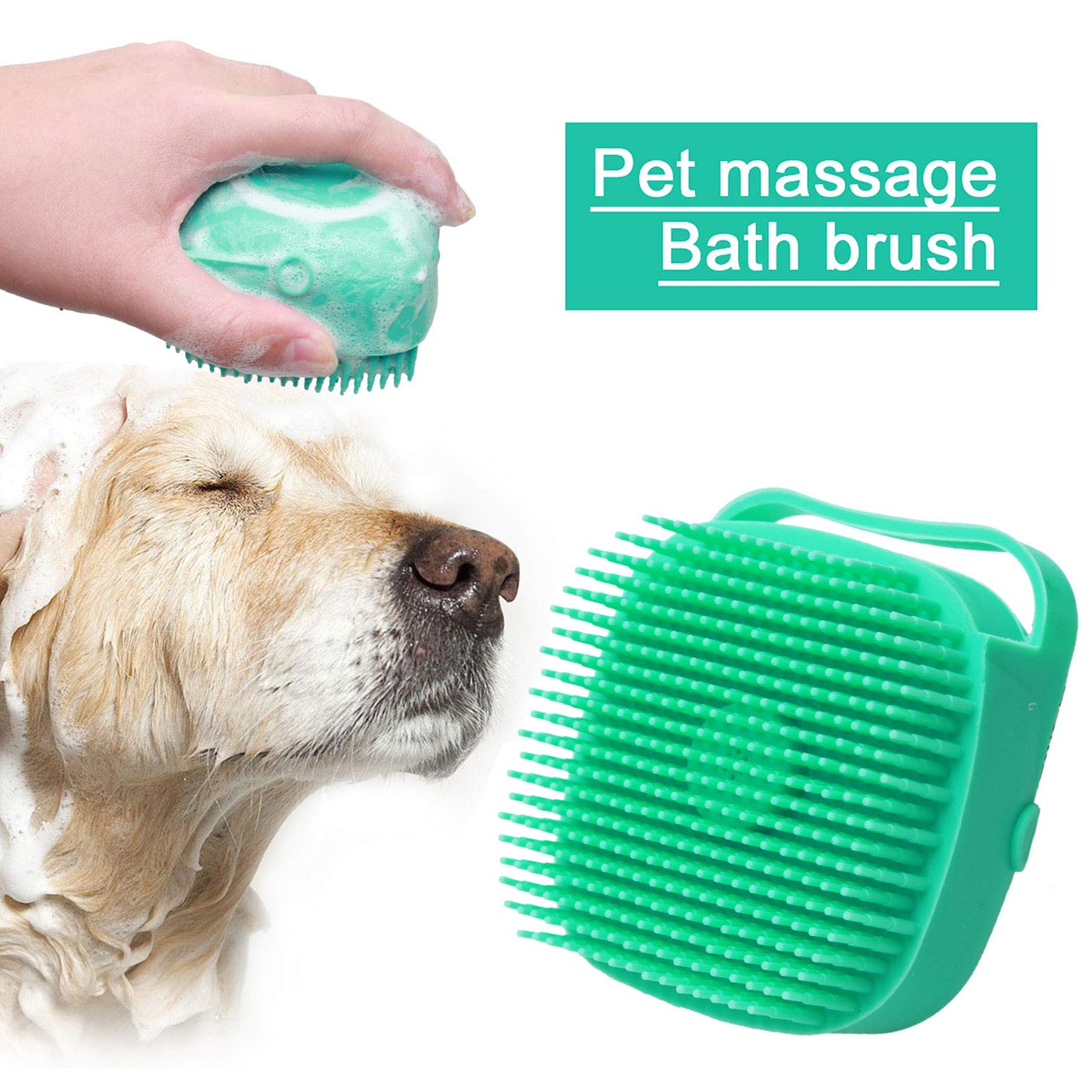 Pet grooming brush