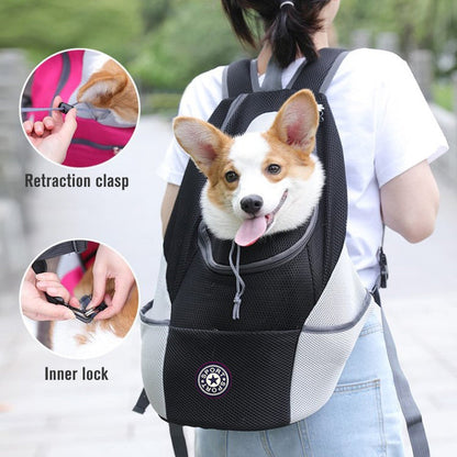 Dog carrier backpack