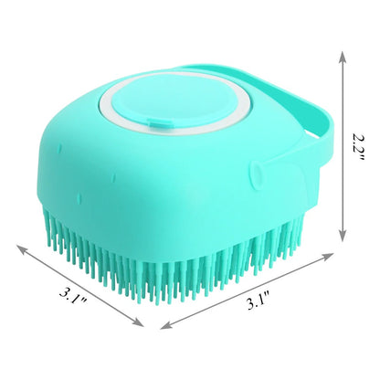 Pet grooming brush