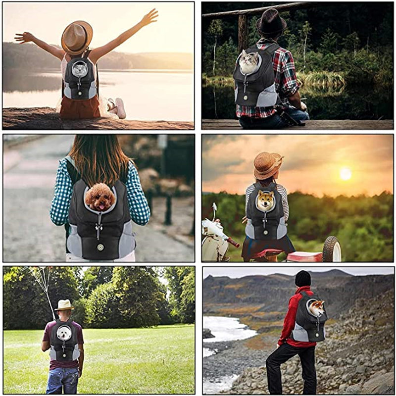 Dog carrier backpack