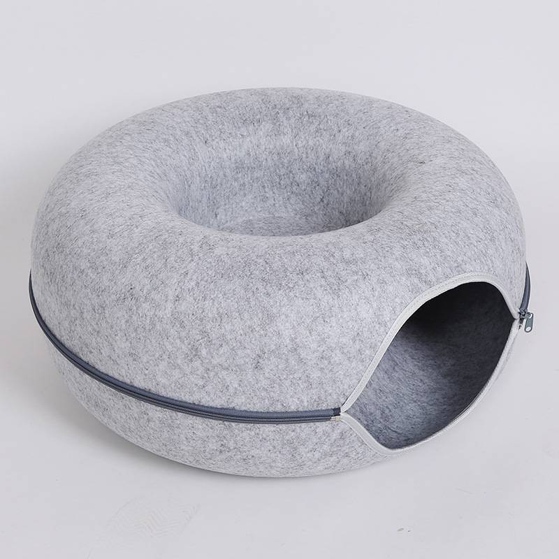 Cat Round Felt Pet Nest